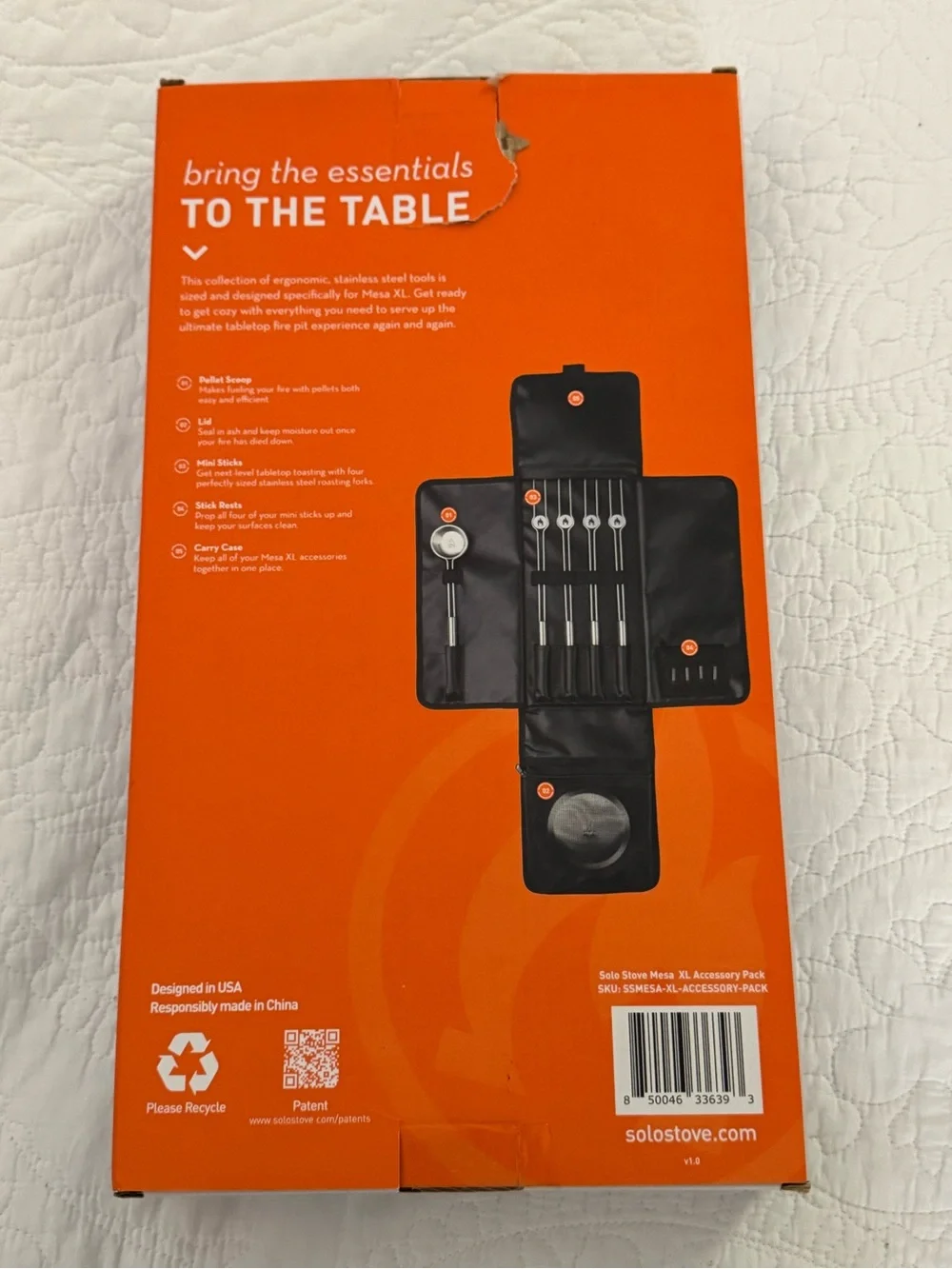 Solo Stove Fire pit Mesa XL Accessory Pack - Black